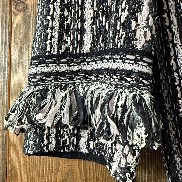 ST JOHN Wool Blend Tweed Cardigan & Dress Set - Picture 13 of 16